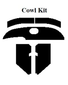 Chevy Insulation, QuietRide, AcoustiShield, Cowl/Dash Kit, Sedan Delivery, 1957