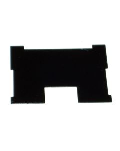 Chevy Lense Retainer, Deluxe Heater Control Panel, 1957