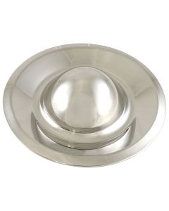 Chevy Rally Wheel Center Cap, Rallye Style, Stainless Steel, 1955-1957