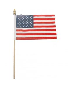 Chevy Chrome Flag Holder, Replacement American Flag, 1955-1957