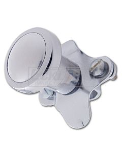 Chevy Steering Wheel Spinner, Polished Aluminum, Heavy Duty, 1955-1957