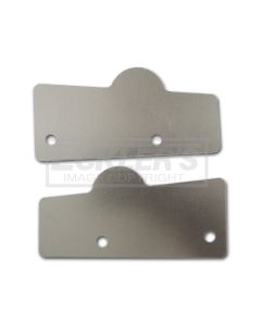 Chevy Lower Tailgate Hinge Covers, Nomad Or Wagon, 1955-1957