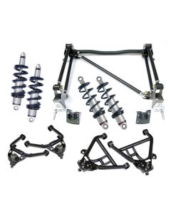 Chevy Complete Level One CoilOver System, RQ, Two Piece Frame 1955-1957