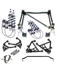 Chevy Complete Level Three CoilOver System, TQ, Two Piece Frame 1955-1957