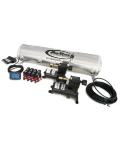 Chevy Compressor System, Five Gallon, Four-Way RidePro, Pressure Based, Digital 1955-1957