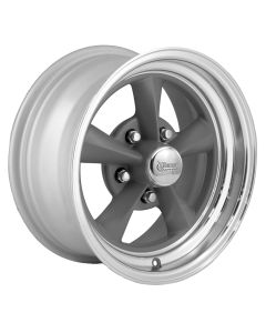 Rocket Racing Fuel Grey Wheel, 15x6, 5x4 3/4 Pattern, R23-566135
