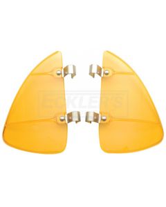 Chevy Vent Window Breezies, Plastic, 1955-1957