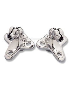 Sunvisor Brackets,Chrome,Non-Convertible,Good Quality,55-57