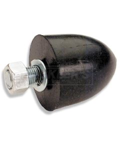 Chevy Axle Bumper, Upper, Rear, Best Quality, 1955-1957