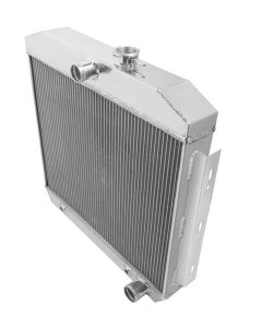 4-Row Radiator, Aluminum, 1955-1957