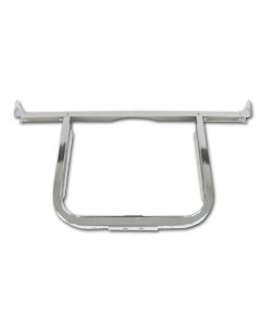 Classic Chevy - Radiator Support With Upper Bar, Chrome, 6 Cylinder, 1955