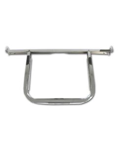 Classic Chevy - Radiator Support With Upper Bar, Chrome, 6 Cylinder, 1956