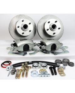 Classic Chevy -  Front Disc Brake Conversion Kit For Stock Spindles, Power, 1955-1957