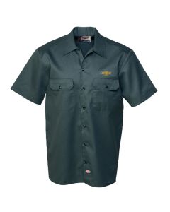 Gold Bowtie Dickies Work Shirt