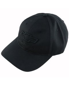 Bowtie Tone On Tone Cap - Black
