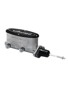 1955-1957 Chevy Wilwood Aluminum Tandem Master Cylinder with Pushrod, 15/16" Bore
