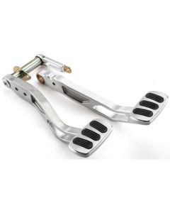 Chevy Billet Aluminum Brake / Clutch Arm Pedal Assembly, Lokar, 1955-1957