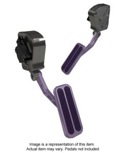 Lokar Drive-By-Wire Electronic Control Module With Harness, Billet Aluminum, Midnight Series, Black Anodized Finish