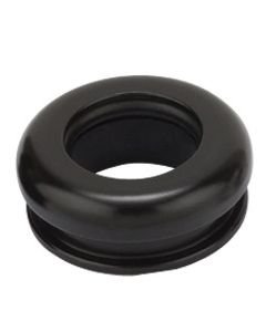 Bezel, Sliding, Midnight Series, Black Anodized Billet Aluminum, Lokar, 5/8" Inner Diameter
