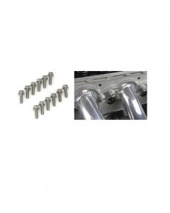 Classic Chevy Stainless LS Engine Header Bolt Set, 1955-1957




