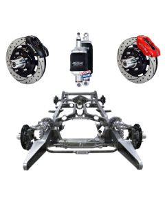 Chevy Custom Modern Chassis, Ridetech ShockWave & 13" Wilwood Brake Upgrade, 1955-1957