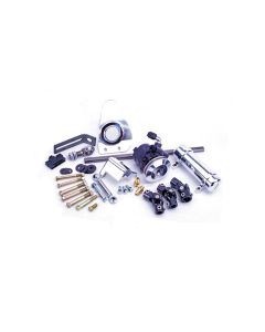 Flaming River 1955-56 Chevy Power Rack & Pinion Cradle Kit - Paintable Floor Shift Tilt Column
