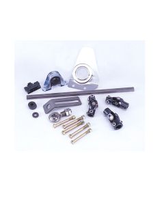 Flaming River 1955-56 Chevy Manual Rack & Pinion Cradle Kit - Paintable Column Shift Tilt Column
