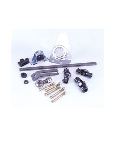 Flaming River 1957 Chevy Manual Rack & Pinion Cradle Kit - Paintable Column Shift Tilt Column

