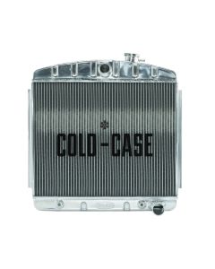 Chevy Tri-5 Perfom Radiator,2-Row,V8 Position,55-57