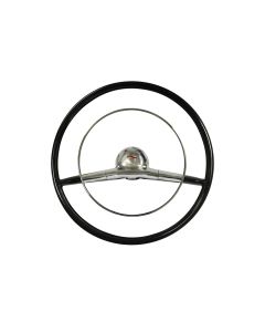 Chevy Steering Wheel, With Horn Ring & Hardware Complete, 18" Diameter, Tri-5, 1957
