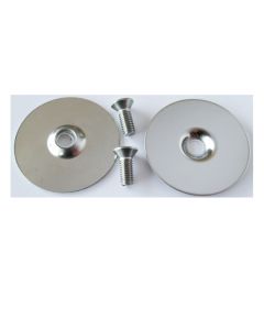 Chevy Nomad & Wagon Rear Seat Back Upper Stops, 1955-1957
