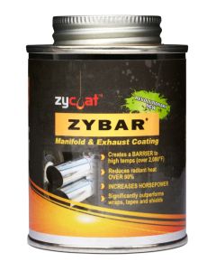ZYBAR Hi Temperature / Hi Performance Manifold & Exhaust Coating Midnight Black 8oz