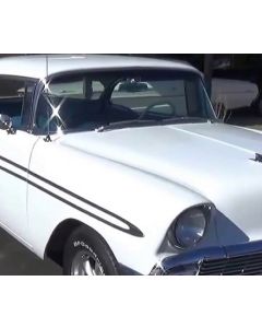 1955-1956 Chevy Windshield Smoke Tinted, Hardtop, Convertible, & Nomad