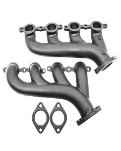 GM LS Engine Swap Exhaust Manifolds, Raw