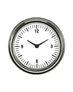 1955-1956 Chevy Classic Instruments Clock "White Hot", 2 5/8"