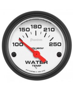 Autometer Water Temperature Gauge, Phantom