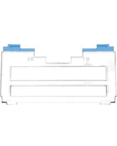 Full Size Chevy Radio Lens, With White Letters, AM & FM Stereo, 1971-1972