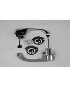 Full Size Chevy Wagon Outer Door Handle, Four Door, Rear, 1965-1968