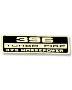 Chevelle Valve Cover Decal, 396 Turbo-Fire 325 hp, 1965