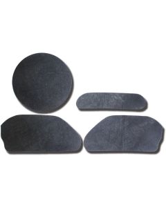 Chevelle Hood Insulation Pads, 1964