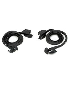 Chevelle Door Weatherstrip, 2-Door Coupe & Convertible, 1968