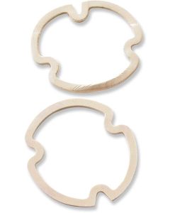 Chevelle Taillight Lens Gaskets, Except Wagon, 1971-1972