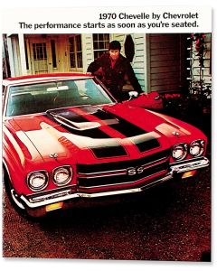 Chevelle Literature, Color Sales Brochure, 1970