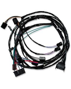Chevelle Front Light Wiring Harness, For Cars With Warning Lights, 1964