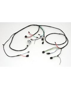 Chevelle Front Light Wiring Harness, For Cars With Factory Gauges, 1966