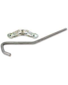 Chevelle Spare Tire J-Hook & Wing Nut, 1964-1972