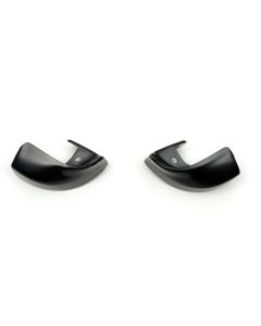 1964-1965 Chevelle Door Jamb Wind lace End Caps, Black, Convertible