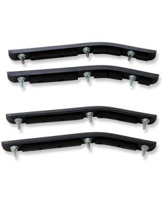 1967 El Camino  Bumper Guard Inserts, Front & Rear