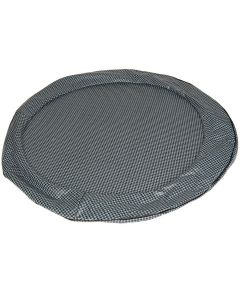 Chevelle Spare Tire Cover, Gray And Black, 15", 1967