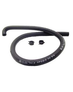 Chevelle PCV Hose, Molded End, With Pinch Clamps, 1964-1972